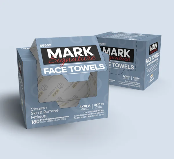 Cleansing Facial Wipes Packaging Boxes