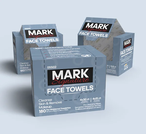 Cleansing Facial Wipes Packaging Boxes