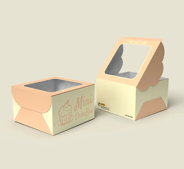 Custom Mini Cupcake Boxes