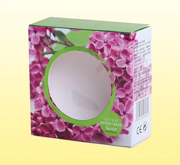 Custom Windowed Soap Boxes
