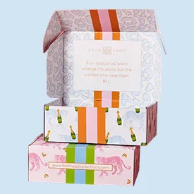 Custom Black Mailer Boxes