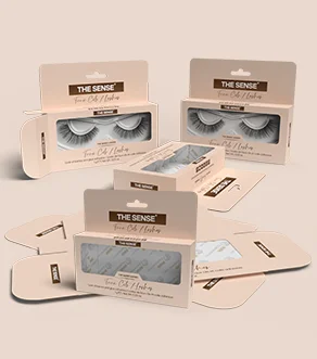 Custom Eyelash Packaging Boxes