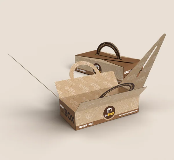 Custom Kraft Food Boxes