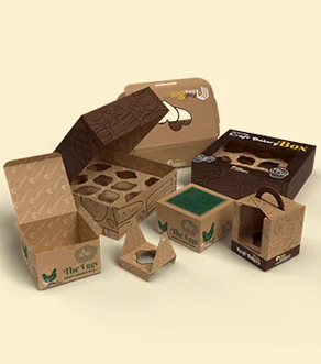 Custom Kraft Bakery Boxes