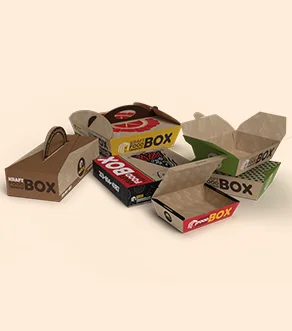 Kraft Food Takeout Boxes