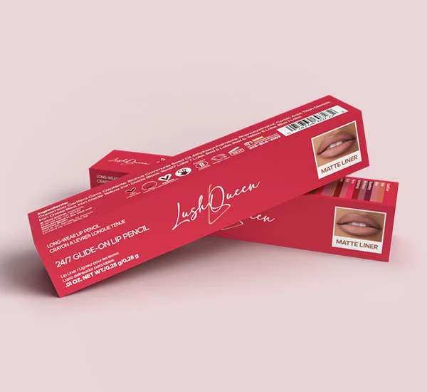 Custom Lip Liner Packaging Boxes