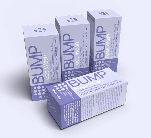 Custom Face Wash Packaging Boxes