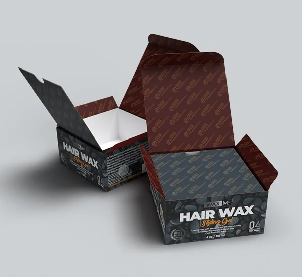 Custom Hair Gel Packaging Boxes