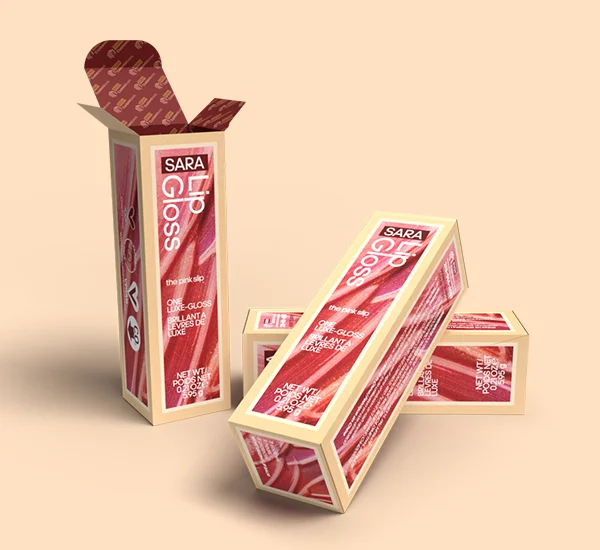 Custom Lip Gloss Packaging Boxes