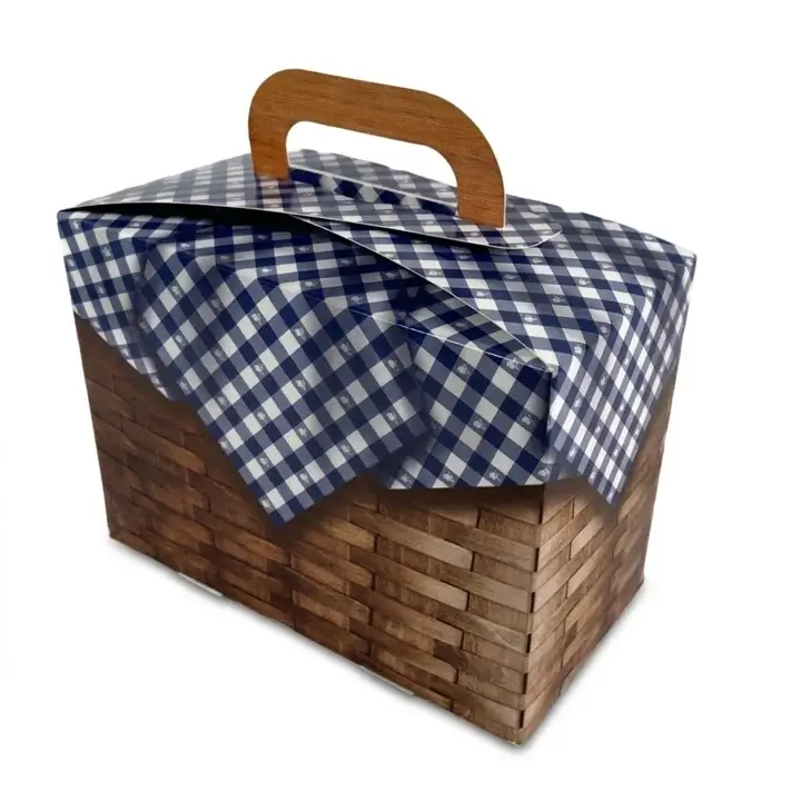 Picnic Basket Tote Gable Boxes