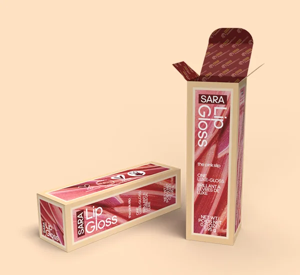 Custom Lip Gloss Packaging Boxes