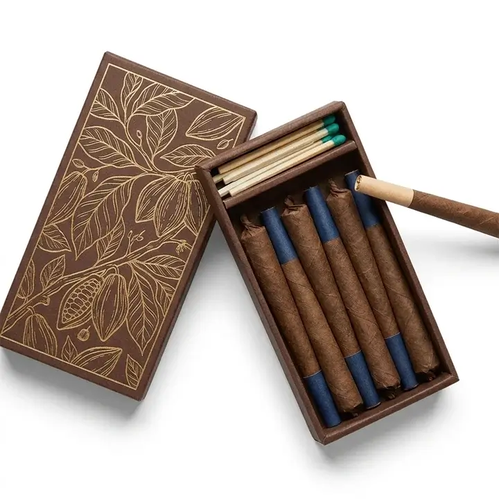 Slide Drawer Tobacco Packaging Boxes